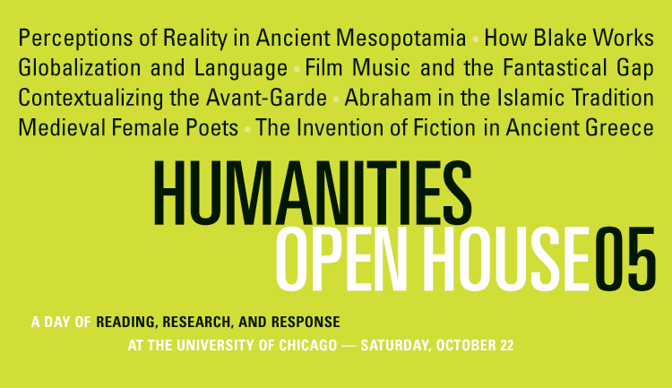 25th Annual Humanities Open House